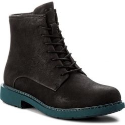 Botki CAMPER - Neuman K400245-002 Black. Czarne buty zimowe damskie Camper, z materiału. W wyprzedaży za 399,00 zł.