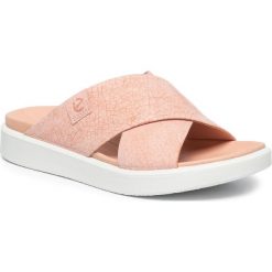 Klapki ECCO - Flowt Lx W 273803 51430 Muted Clay Rosato. Różowe klapki damskie ecco, bez wzorów, ze skóry, bez obcasa. Za 449,00 zł.