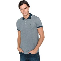 GAS Esus/S Polo Koszulka Niebieski Szary. Szare podkoszulki męskie Gas, s, bez wzorów, z elastanu, polo, bez rękawów. Za 292,95 zł.