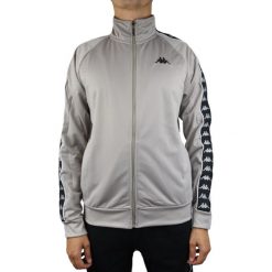 Kappa Fujio Tracksuit Jacket 306034-5803. Szare bluzy męskie Kappa, m, bez wzorów, z poliesteru, bez kołnierzyka, bez rękawów, bez kaptura. W wyprzedaży za 169,99 zł.