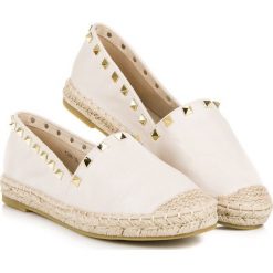 Espadryle damskie: BEŻOWE ESPADRYLE Z ĆWIEKAMI COURA