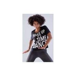 Koszulka do tańca. Czarne t-shirty damskie DOMYOS. Za 49,99 zł.