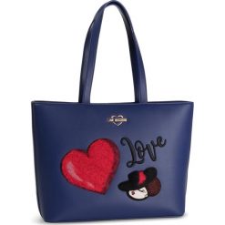 Torebka LOVE MOSCHINO - JC4090PP18LP0750 Blu. Niebieskie torebki klasyczne damskie Love Moschino, bez wzorów, ze skóry ekologicznej, klasyczne, bez dodatków. Za 999,00 zł.