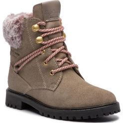 Trapery PEPE JEANS - Pulp Mountain PGS50126 Bowie 941. Pomarańczowe śniegowce dziewczęce Pepe Jeans, bez zapięcia. W wyprzedaży za 239,00 zł.