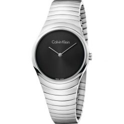 Calvin Klein Whirl Zegarek Srebrny. Szare zegarki damskie Calvin Klein, srebrne. Za 1146,95 zł.