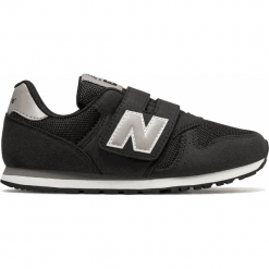 New Balance YV373BG. Czarne buciki niemowlęce marki New Balance, na lato, z materiału. Za 249,99 zł.