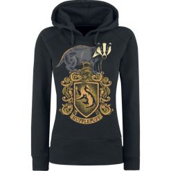 Harry Potter Hufflepuff Bluza z kapturem damska czarny. Czarne bluzy rozpinane damskie Harry Potter, xl, z nadrukiem, z kapturem. Za 184,90 zł.