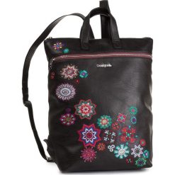 Plecak DESIGUAL - 19WAKP07 2000. Czarne plecaki damskie Desigual, bez wzorów, ze skóry ekologicznej. Za 349,00 zł.
