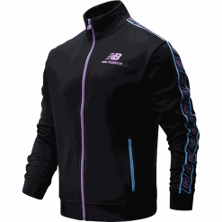 New Balance MJ01506BM. Bluzy męskie New Balance, s, bez wzorów, z bawełny, klasyczne, z klasycznym kołnierzykiem, bez rękawów, bez kaptura. W wyprzedaży za 249,99 zł.