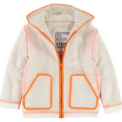 Kurtka przeciwdeszczowa w kolorze beżowym. Brązowe kurtki niemowlęce Billieblush & Billybandit, bez wzorów, bez kaptura. W wyprzedaży za 155,95 zł.
