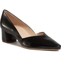 Półbuty HÖGL - 9-104521 Black 0100. Czarne półbuty damskie HÖGL, bez wzorów, ze skóry, eleganckie, bez obcasa, na obcasie, bez zapięcia. Za 529,00 zł.