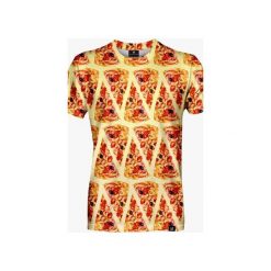 Dream about Pizza men's t-shirt. Pomarańczowe t-shirty męskie Mars from venus, s, bez wzorów, bez kołnierzyka. Za 101,40 zł.