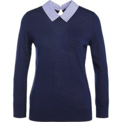Swetry klasyczne damskie: J.CREW Sweter navy ivory