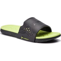 Klapki RIDER - Infinity II Slide K 82512 Black/Green 22378. Czarne sandały chłopięce Rider. W wyprzedaży za 89,00 zł.