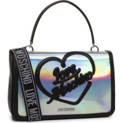 Torebka LOVE MOSCHINO - JC4017PP1ALC190A Multicolor/Ner. Szare torebki klasyczne damskie Love Moschino, bez wzorów, ze skóry ekologicznej, klasyczne, bez dodatków. Za 869,00 zł.