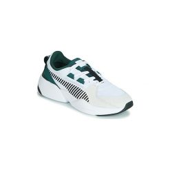 Buty Puma ZETA SUEDE.WHITE-PONDEROSA. Białe trampki męskie Puma, bez wzorów, bez zapięcia. Za 399,00 zł.