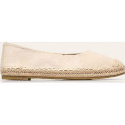Answear - Espadryle Guapissima. Brązowe espadryle damskie ANSWEAR, bez wzorów, z materiału, bez obcasa, na obcasie. W wyprzedaży za 69,90 zł.
