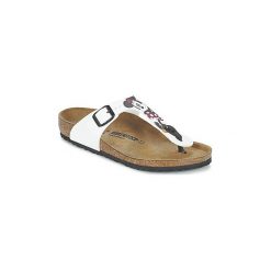 Japonki Dziecko Birkenstock GIZEH. Białe klapki dziewczęce marki Birkenstock. Za 142,45 zł.