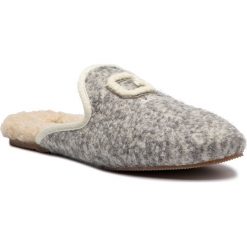 Kapcie GANT - Lazy 17598929 Grey Melange G81. Szare klapki damskie GANT, bez wzorów, z wełny, bez obcasa. W wyprzedaży za 149,00 zł.