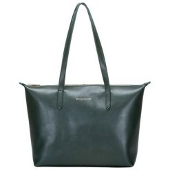 Smith & Canova torebka Carmila ciemnozielona. Zielone torebki klasyczne damskie Smith & Canova, bez wzorów, bez dodatków. Za 569,00 zł.