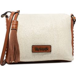 Torebka REFRESH - 83250 White. Pomarańczowe listonoszki damskie Refresh, bez wzorów, ze skóry ekologicznej, bez dodatków. Za 169,00 zł.