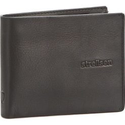 Duży Portfel Męski STRELLSON - Carter 4010001190 Black 900. Czarne portfele męskie Strellson, ze skóry. W wyprzedaży za 139,00 zł.