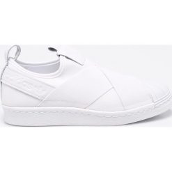 Adidas Originals - Buty Superstar Slip On. Białe buty sportowe damskie marki adidas Originals, ze skóry. W wyprzedaży za 279,90 zł.