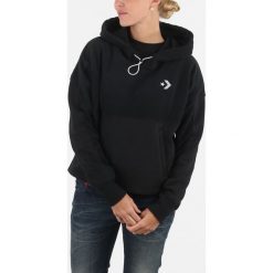Converse Bluza Czarny. Czarne bluzy damskie Converse, s, z nadrukiem, z bawełny, bez rękawów, bez kaptura. Za 326,95 zł.