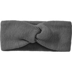 Opaska dzianinowa na czoło bonprix szary melanż. Szare opaski damskie marki bonprix, melanż, z dzianiny. Za 29,99 zł.