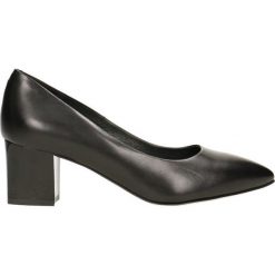 Czółenka CORNELIA. Czarne buty ślubne damskie marki Gino Rossi, ze skóry. Za 149,90 zł.