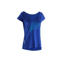 T-shirty damskie: Koszulka wspinaczkowa niebiesk