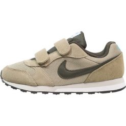 Nike Sportswear MD RUNNER 2 Tenisówki i Trampki neutral olive/sequoia/light blue fury. Zielone trampki dziewczęce Nike Sportswear, ze skóry. Za 169,00 zł.