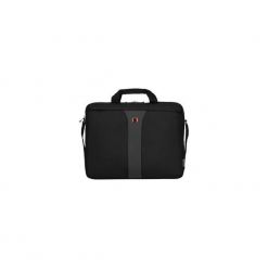 Torba na laptopa slim Wenger Legacy 17", czarna 600654. Czarne torby na laptopa marki Wenger, w paski. Za 175,38 zł.