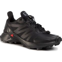 Buty SALOMON - Supercross W 410082 20 W0 Black/Black/Black. Czarne buty sportowe damskie Salomon, bez wzorów, z tworzywa sztucznego, sportowe, do biegania. W wyprzedaży za 339,00 zł.
