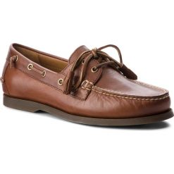 Mokasyny POLO RALPH LAUREN - Merton 803710094004 Polo Tan. Brązowe mokasyny męskie Polo Ralph Lauren, z materiału. W wyprzedaży za 459,00 zł.