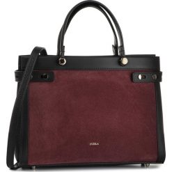 Torebka FURLA - Lady M 1033789 B BYT6 T66 Ribes g/Nero. Czerwone torebki klasyczne damskie Furla, bez wzorów, ze skóry, klasyczne, bez dodatków. Za 1819,00 zł.