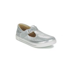 Baleriny Dziecko Birkenstock ABILENE. Szare baleriny dziewczęce marki Birkenstock, bez wzorów, bez obcasa. Za 219,50 zł.