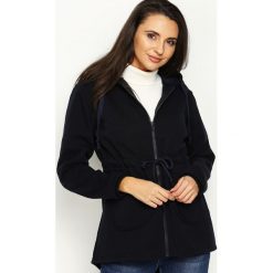 Bluzy damskie: Granatowa Bluza Pretty And Chic
