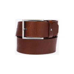 Tommy Hilfiger Hampton Pasek Brązowy. Pomarańczowe paski męskie TOMMY HILFIGER, w paski, ze skóry. Za 238,95 zł.