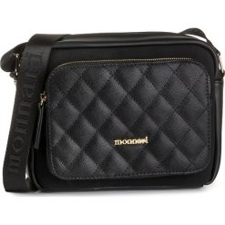 Torebka MONNARI - BAG8510-020 Black. Czarne listonoszki damskie Monnari, bez wzorów, ze skóry ekologicznej, klasyczne, bez dodatków. W wyprzedaży za 139,00 zł.