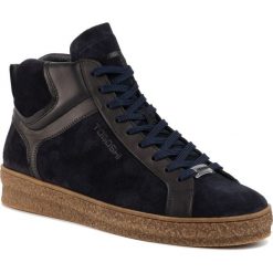 Sneakersy TOGOSHI - TG-12-03-000090 607. Niebieskie sneakersy męskie Togoshi, na co dzień, bez wzorów, ze skóry, bez zapięcia. W wyprzedaży za 319,00 zł.