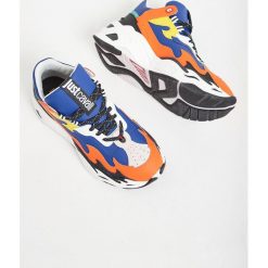 SNEAKERSY JUST CAVALLI. Sneakersy męskie Just Cavalli, bez zapięcia. W wyprzedaży za 1023,20 zł.