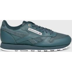Reebok Classic - Buty Cl Leather. Niebieskie buty sportowe męskie Reebok Classic, ze skóry, na sznurówki, reebok classic. W wyprzedaży za 299,90 zł.
