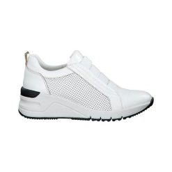 Tamaris Skórzane obuwie sportowe biały female biały 42. Białe buty sportowe damskie Tamaris, bez wzorów, ze skóry, eleganckie. Za 279,00 zł.