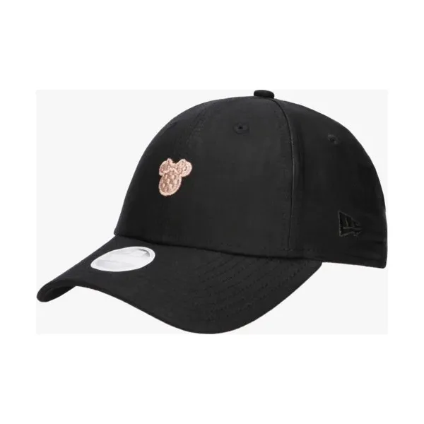 New Era Czapka Disney 9Forty Minmou Blk , czarny, rozmiar ONE-SIZE. Czarne czapki damskie New Era, z motywem z bajki, z bawełny. W wyprzedaży za 99,99 zł.