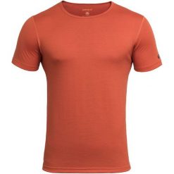 Devold Breeze Męski T-Shirt Ceglany S. Różowe koszulki męskie termoaktywne marki Devold, s, bez wzorów, z wełny, z krótkim rękawem. W wyprzedaży za 235,00 zł.