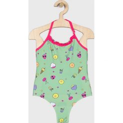 Name it - Strój kąpielowy dziecięcy 86-122 cm. Różowe stroje kąpielowe dziewczęce Name it, bez wzorów, z elastanu. W wyprzedaży za 49,90 zł.