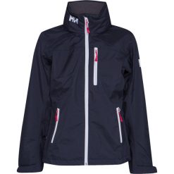 Kurtka HELLY HANSEN W CREW HOODED. Niebieskie kurtki damskie Helly Hansen, l, bez wzorów, z polaru, klasyczne. W wyprzedaży za 460,00 zł.