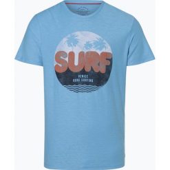 Jack & Jones - T-shirt męski – Jornewpleo, niebieski. Niebieskie t-shirty męskie Jack & Jones, s, z nadrukiem, eleganckie, bez kołnierzyka. Za 39,95 zł.
