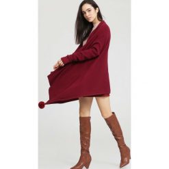 Bordowy Kardigan Chocolate Biscuit. Czerwone kardigany damskie other, xl. Za 89,99 zł.